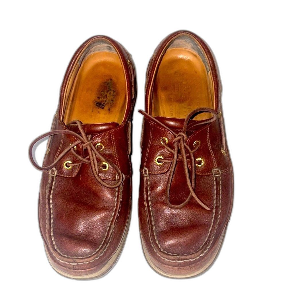 Sperry Topsider leather Gold Cup size 8
